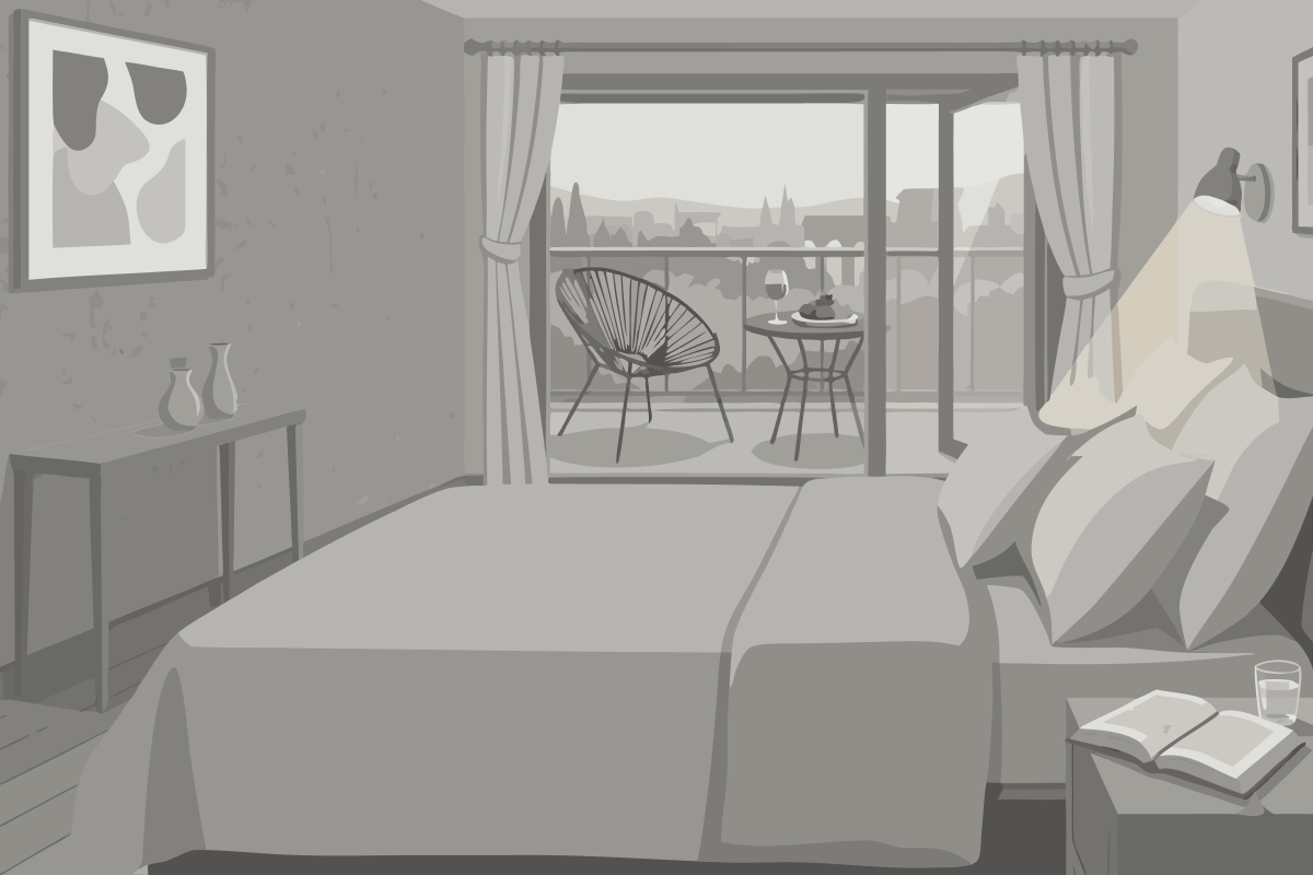 Grande Suite avec Vue sur la Caldeira